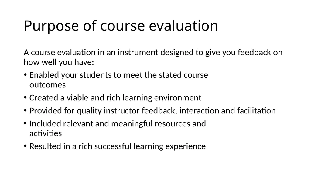 Instructional Design for Online Courses Michael W. - slide 24 of 27