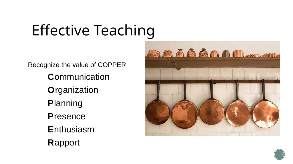 Course Design and Pedagogy The Center for - slide 34 of 35