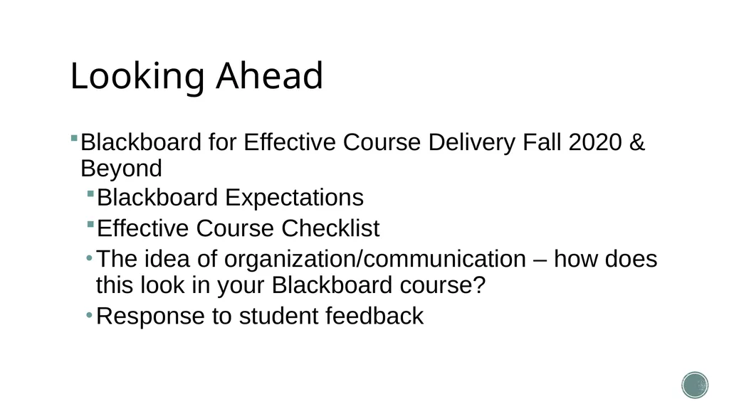 Course Design and Pedagogy The Center for - slide 25 of 35
