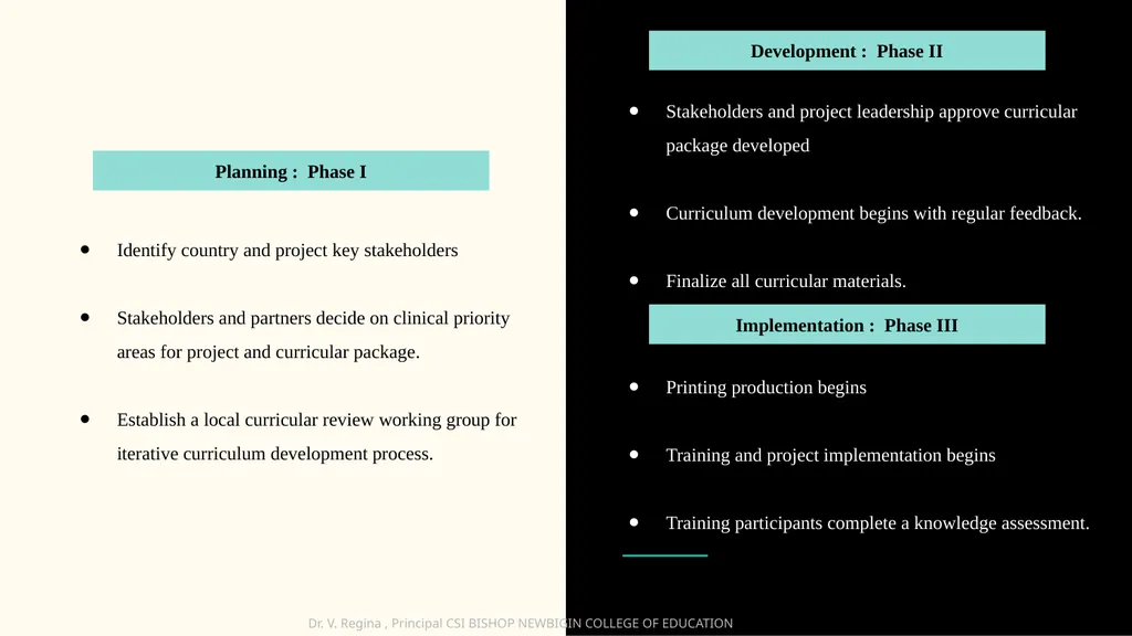 KNOWLEDGE AND CURRICULUM Unit VII- Principles of - slide 9 of 21