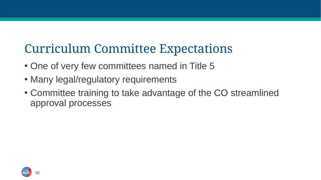Curriculum Fundamentals Curriculum - slide 10 of 24