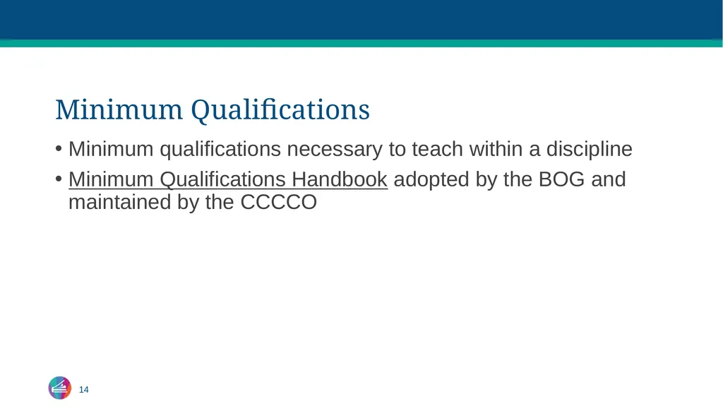 Curriculum Fundamentals Curriculum - slide 14 of 24