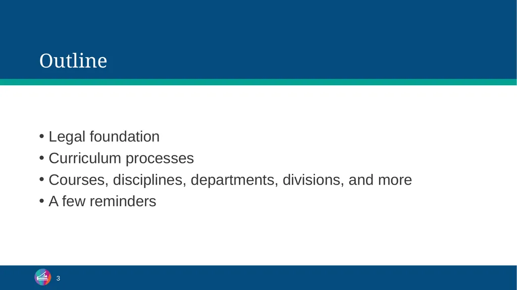 Curriculum Fundamentals Curriculum - slide 3 of 24