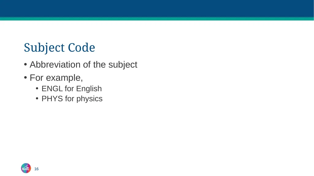 Curriculum Fundamentals Curriculum - slide 16 of 24