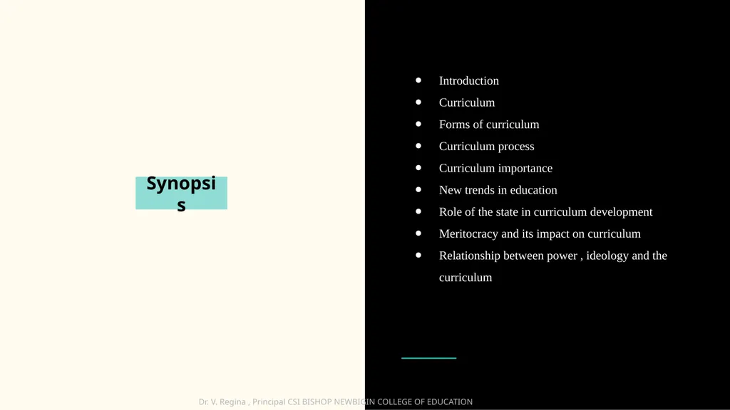 KNOWLEDGE AND CURRICULUM Unit IX- Curriculum as - slide 2 of 16