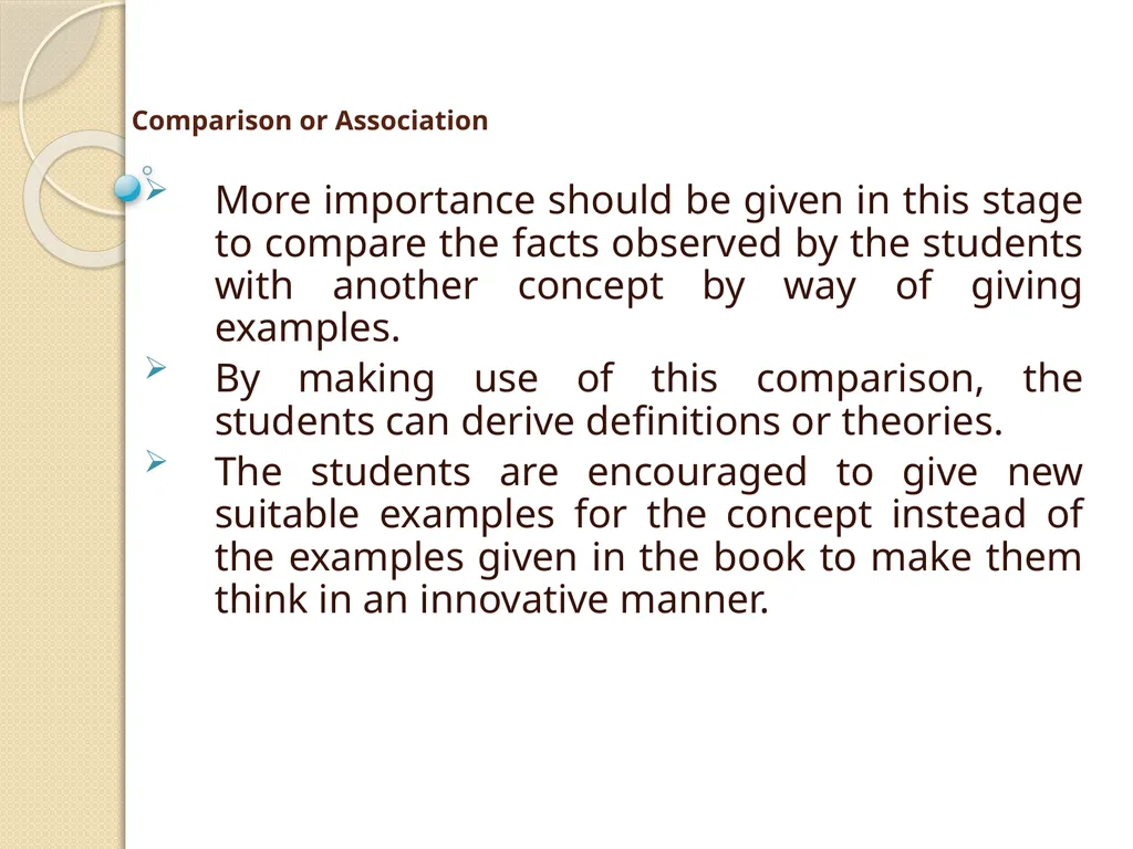 Herbartian Steps of Planning a Lesson John - slide 5 of 9