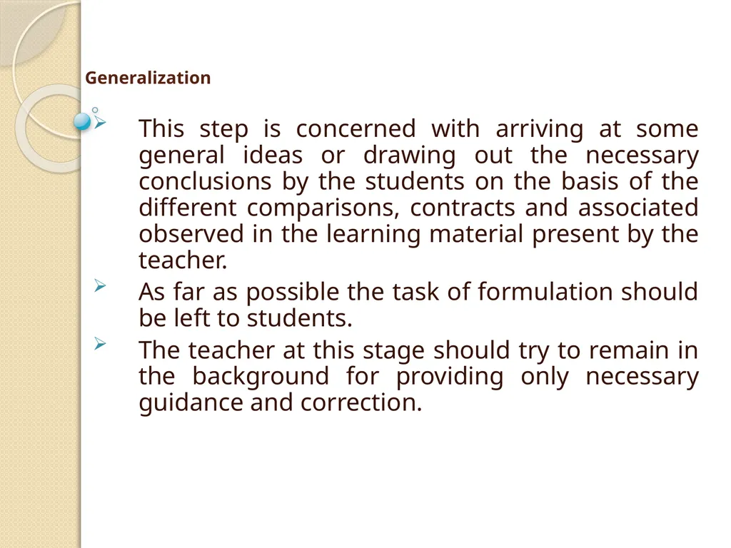 Herbartian Steps of Planning a Lesson John - slide 6 of 9