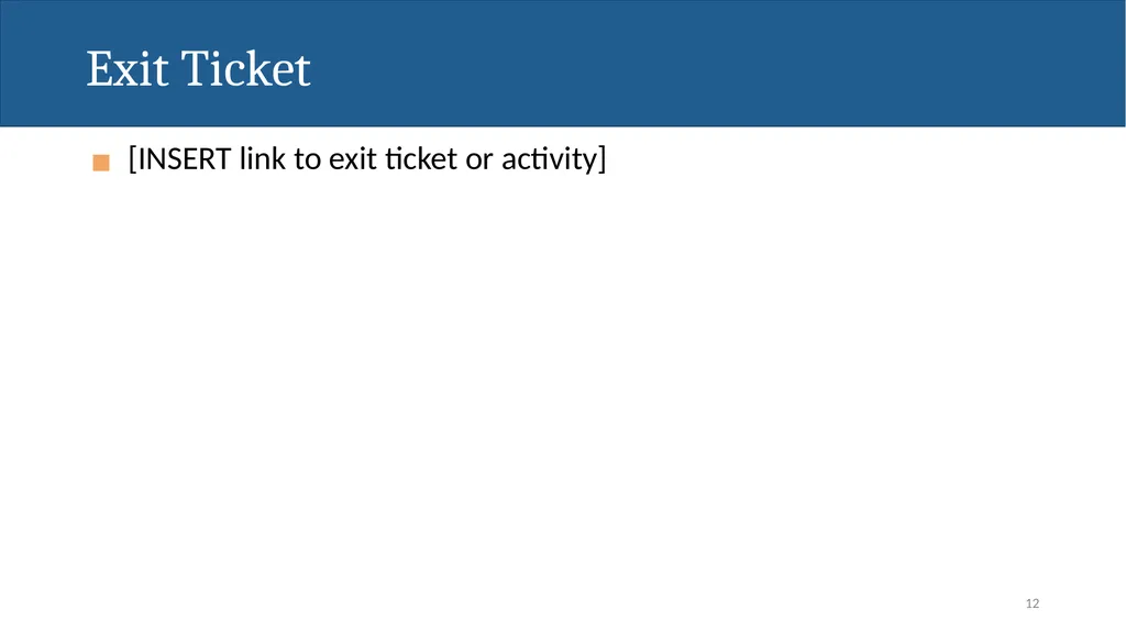 [INSERT TEACHER NAME] Daily Lesson Plan: [INSERT - slide 12 of 27