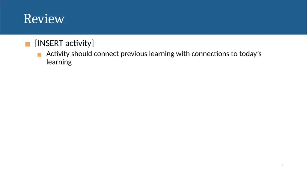 [INSERT TEACHER NAME] Daily Lesson Plan: [INSERT - slide 5 of 27