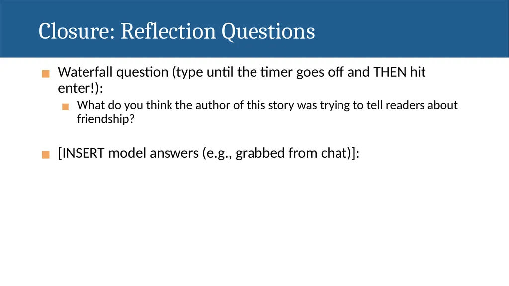 [INSERT TEACHER NAME] Daily Lesson Plan: [INSERT - slide 26 of 27