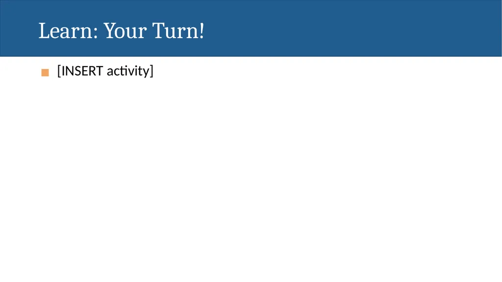 [INSERT TEACHER NAME] Daily Lesson Plan: [INSERT - slide 9 of 27
