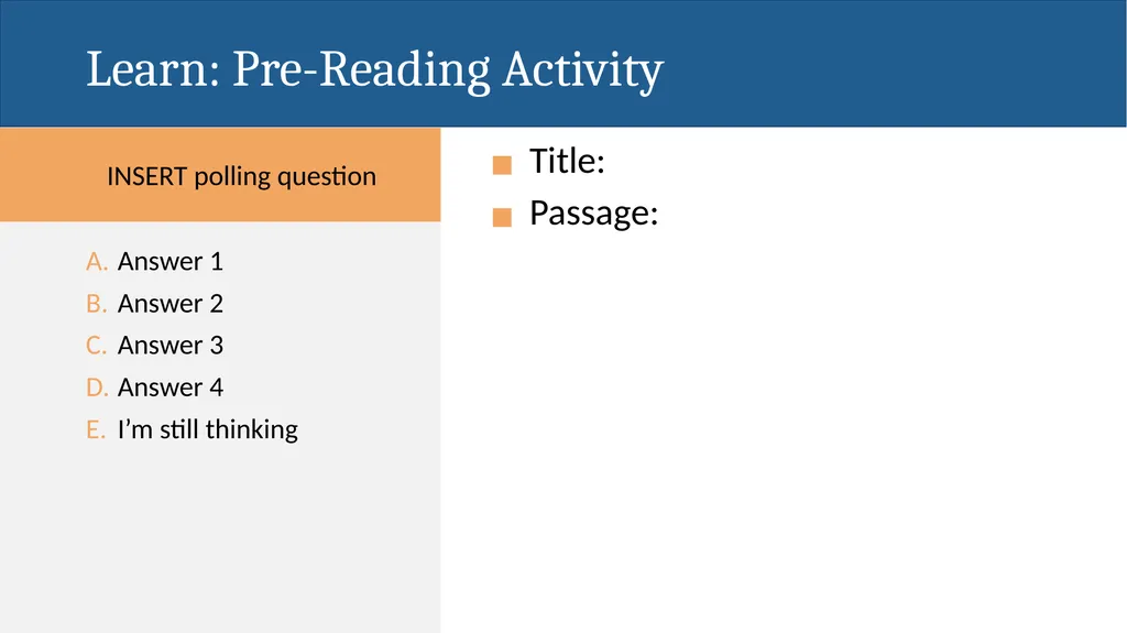 [INSERT TEACHER NAME] Daily Lesson Plan: [INSERT - slide 22 of 27