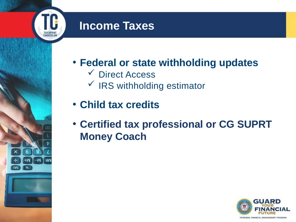 Welcoming Your First Child TC 8 Agenda Documents - slide 12 of 16