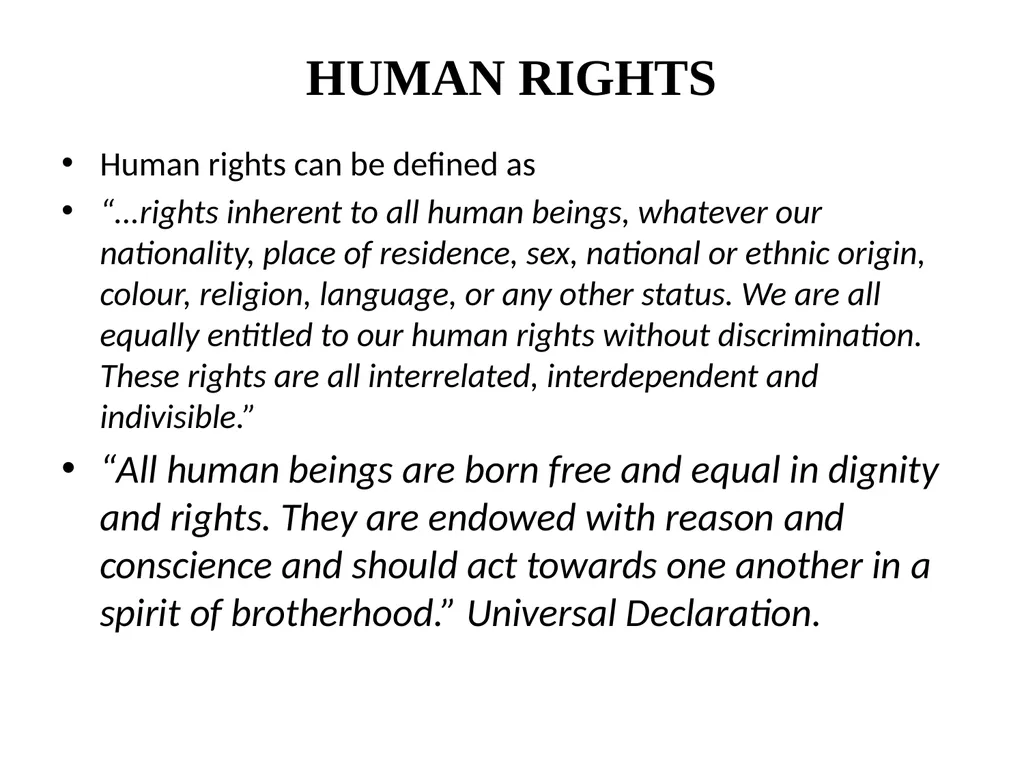 SEMINAR TO ASSESS WORKING OF HUMAN RIGHTS COURTS - slide 2 of 17