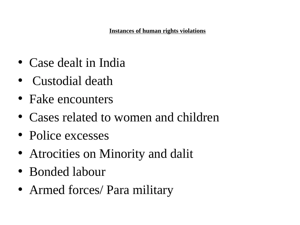 SEMINAR TO ASSESS WORKING OF HUMAN RIGHTS COURTS - slide 6 of 17