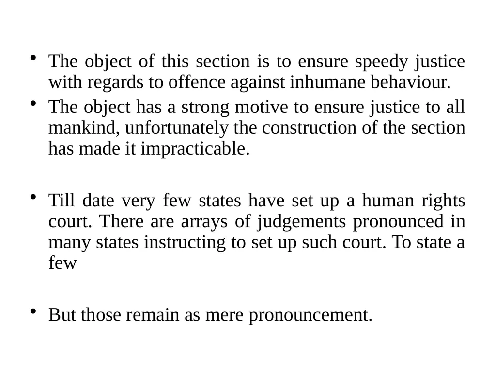 SEMINAR TO ASSESS WORKING OF HUMAN RIGHTS COURTS - slide 10 of 17