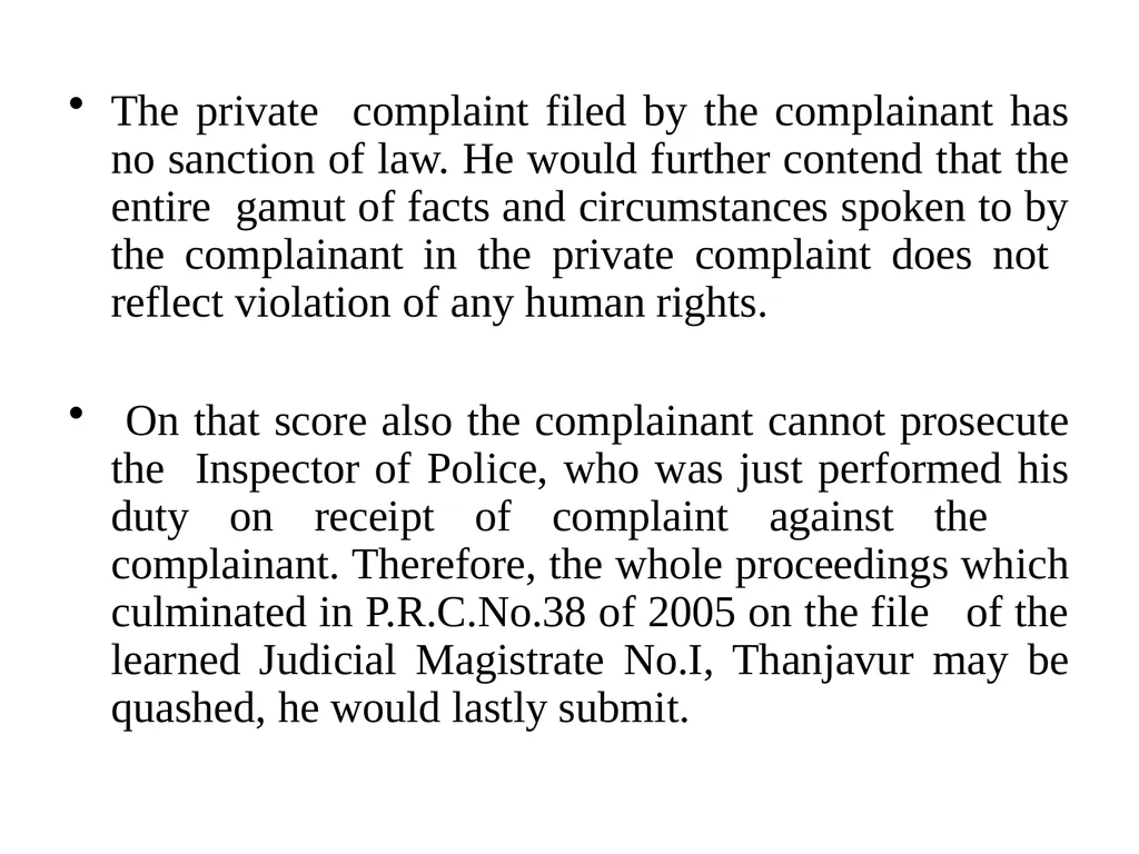 SEMINAR TO ASSESS WORKING OF HUMAN RIGHTS COURTS - slide 17 of 17