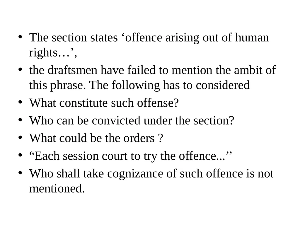 SEMINAR TO ASSESS WORKING OF HUMAN RIGHTS COURTS - slide 11 of 17