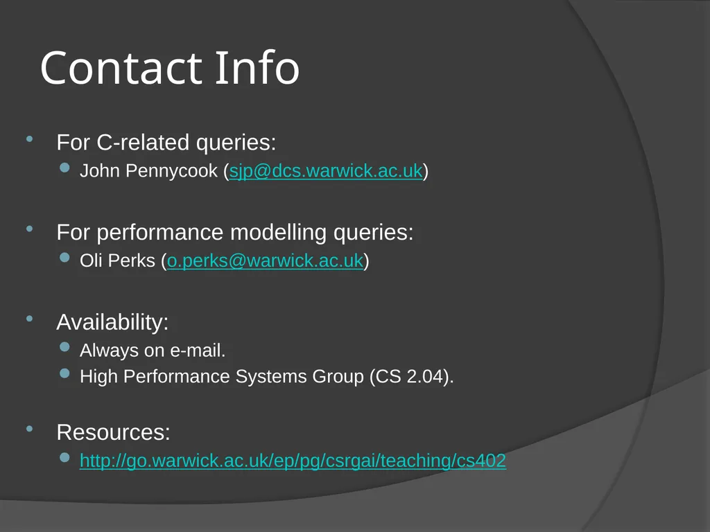 High Performance Computing MPI and C-Language - slide 5 of 29