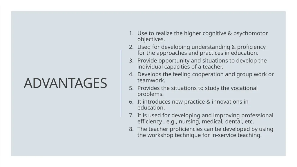 CONTENT INTRODUCTION The workshops are organized - slide 13 of 15