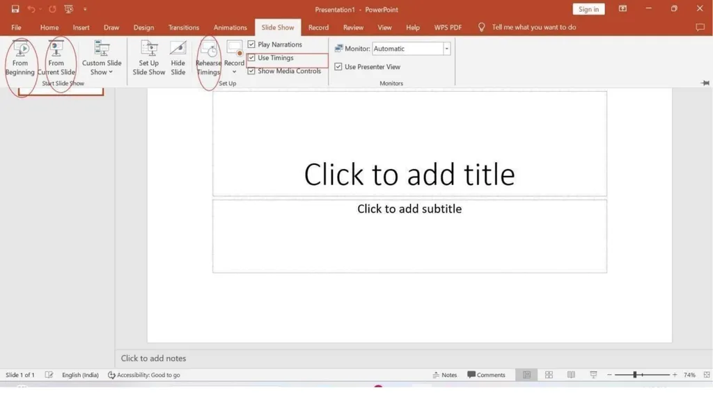 Workshop on How to make and use powerpoint - slide 10 of 13