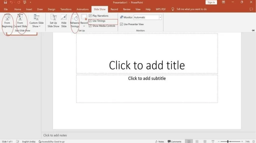 Workshop on How to make and use powerpoint - slide 8 of 13