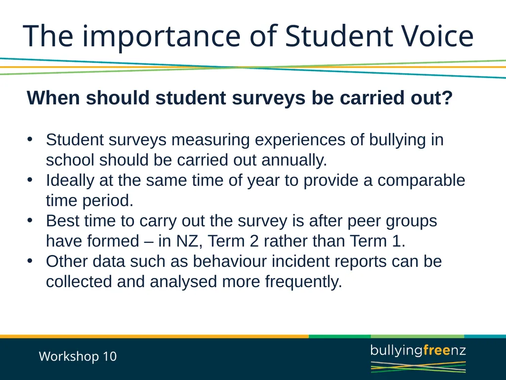 Bullying Prevention Workshops Implementing the - slide 33 of 33
