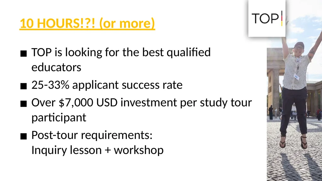 WELCOME TO A TOP WORKSHOP presented by Leader Name - slide 14 of 18