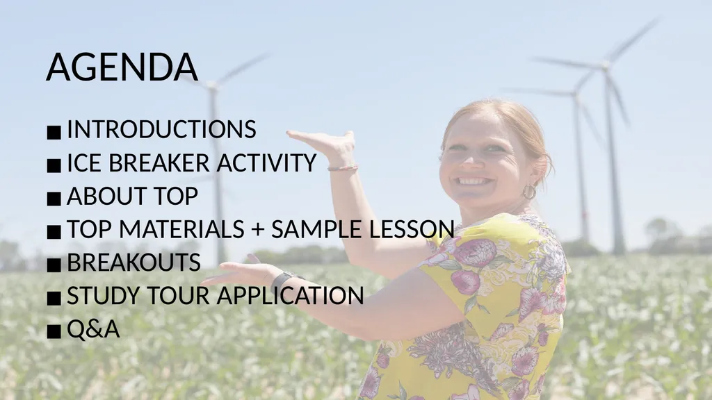 WELCOME TO A TOP WORKSHOP presented by Leader Name - slide 2 of 18