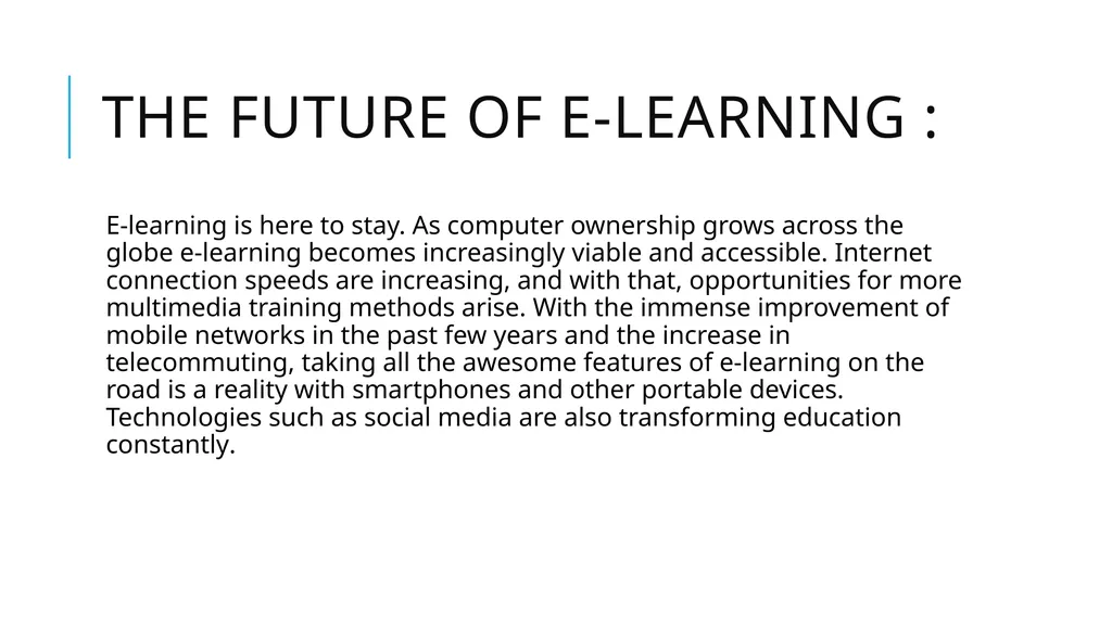 E-learning Tala Al-farah 8B INTRODUCTION While the - slide 7 of 9