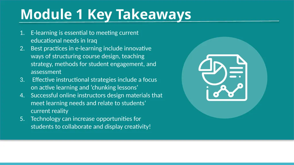 Introduction to E-Learning Unit 1, Module 1, April - slide 17 of 22