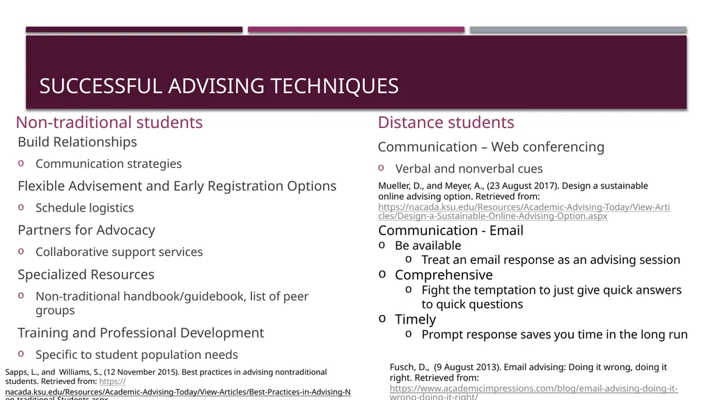 Johna Wright Sr. Academic Advisor College of - slide 14 of 15