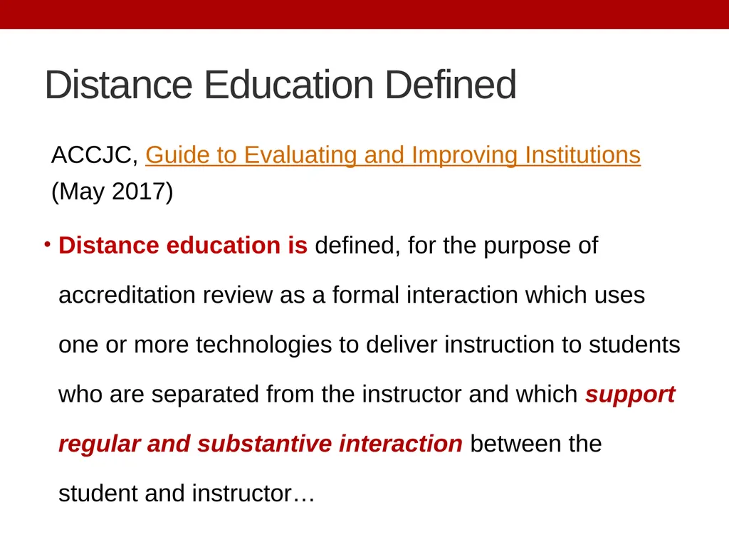 Online Student Experiences Amine El Moznine, SSCCC - slide 7 of 18
