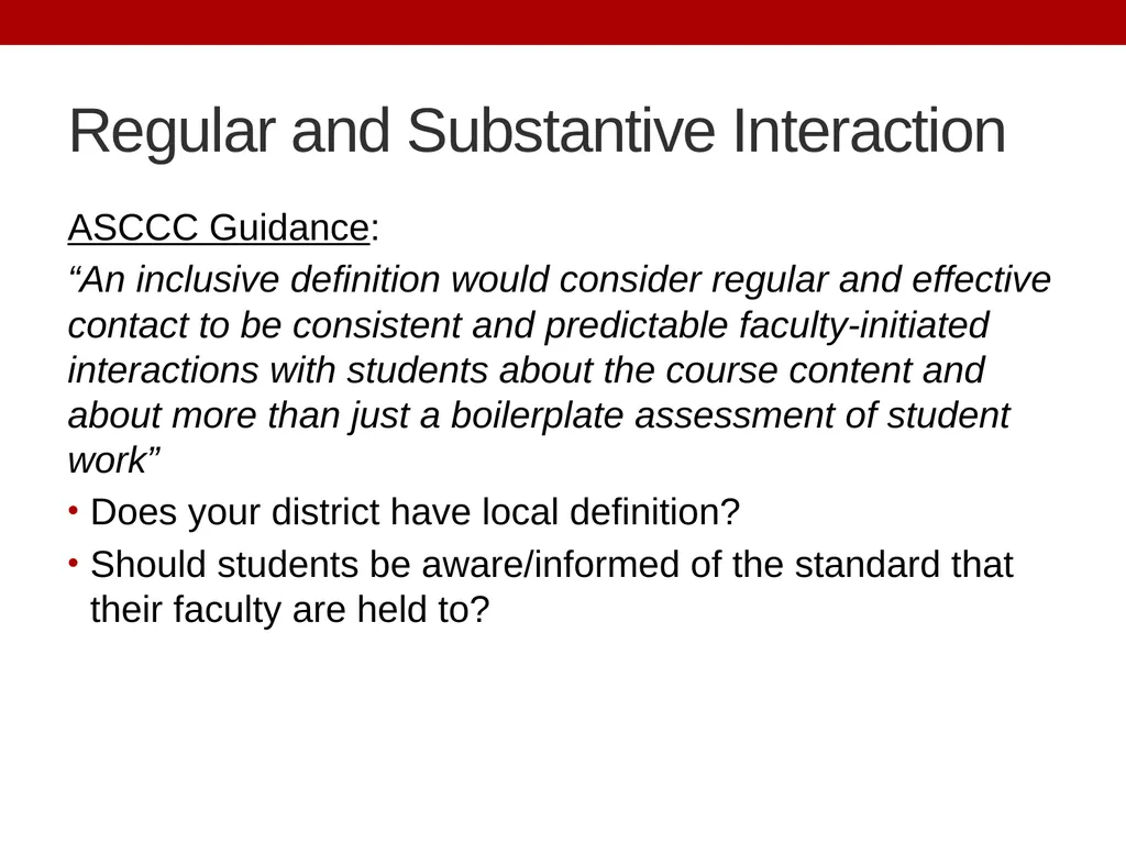 Online Student Experiences Amine El Moznine, SSCCC - slide 10 of 18