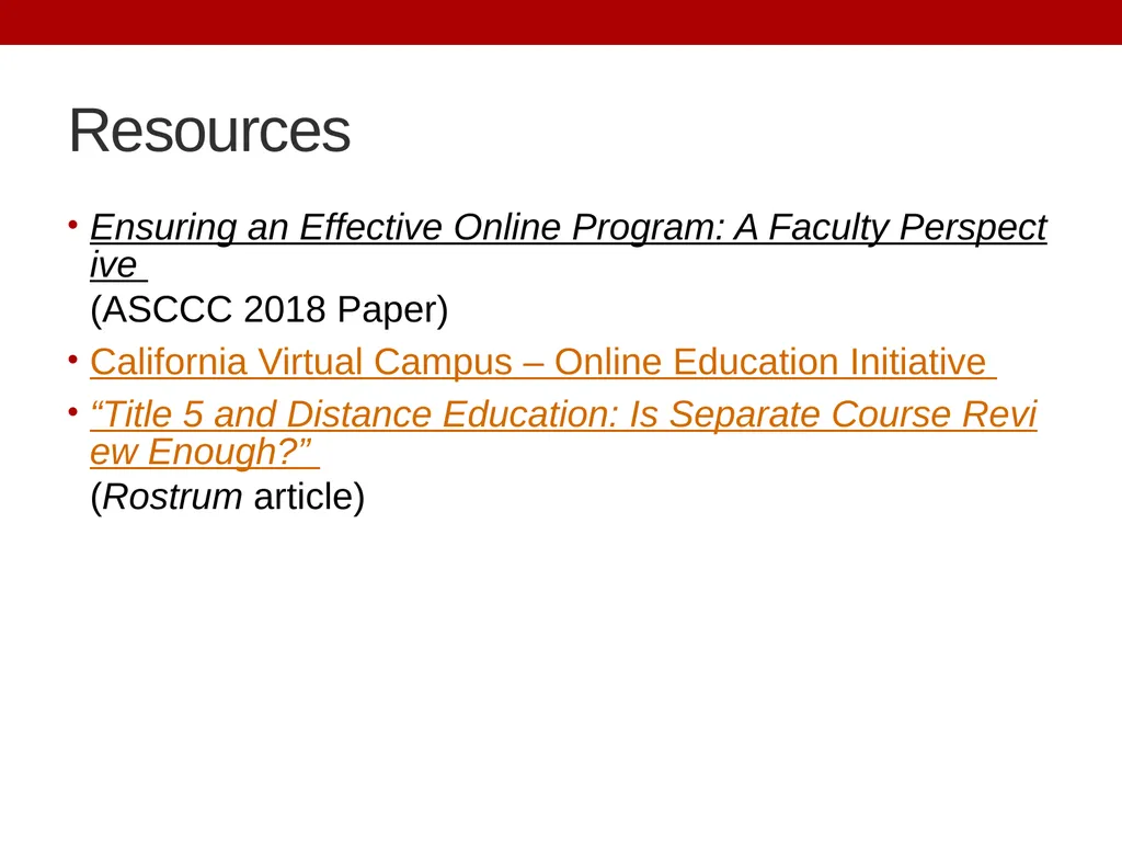 Online Student Experiences Amine El Moznine, SSCCC - slide 18 of 18