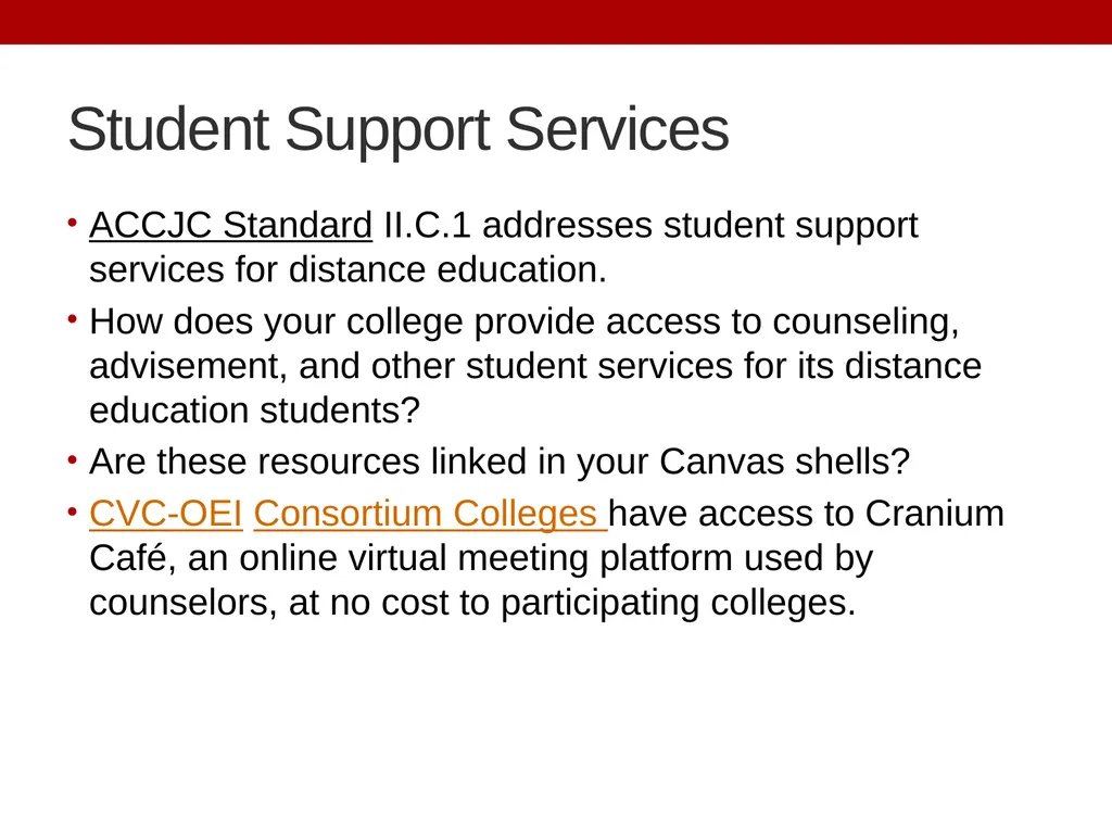 Online Student Experiences Amine El Moznine, SSCCC - slide 15 of 18