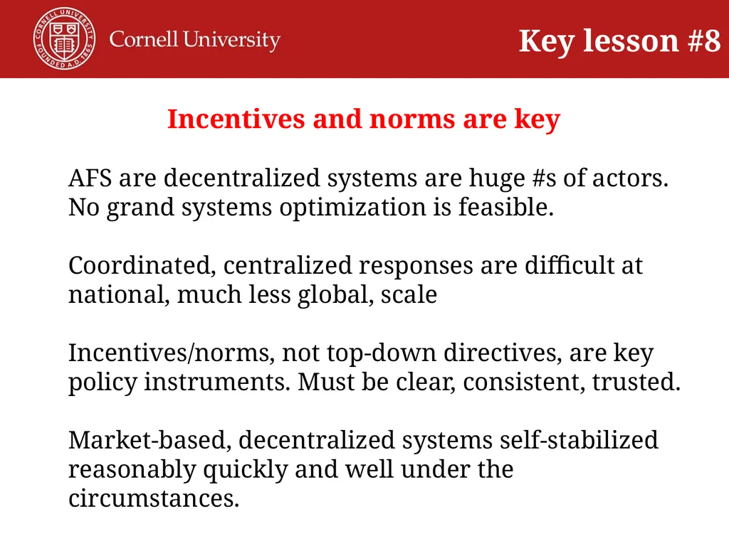 COVID Lessons for Agri-Food Systems Transformation - slide 12 of 18