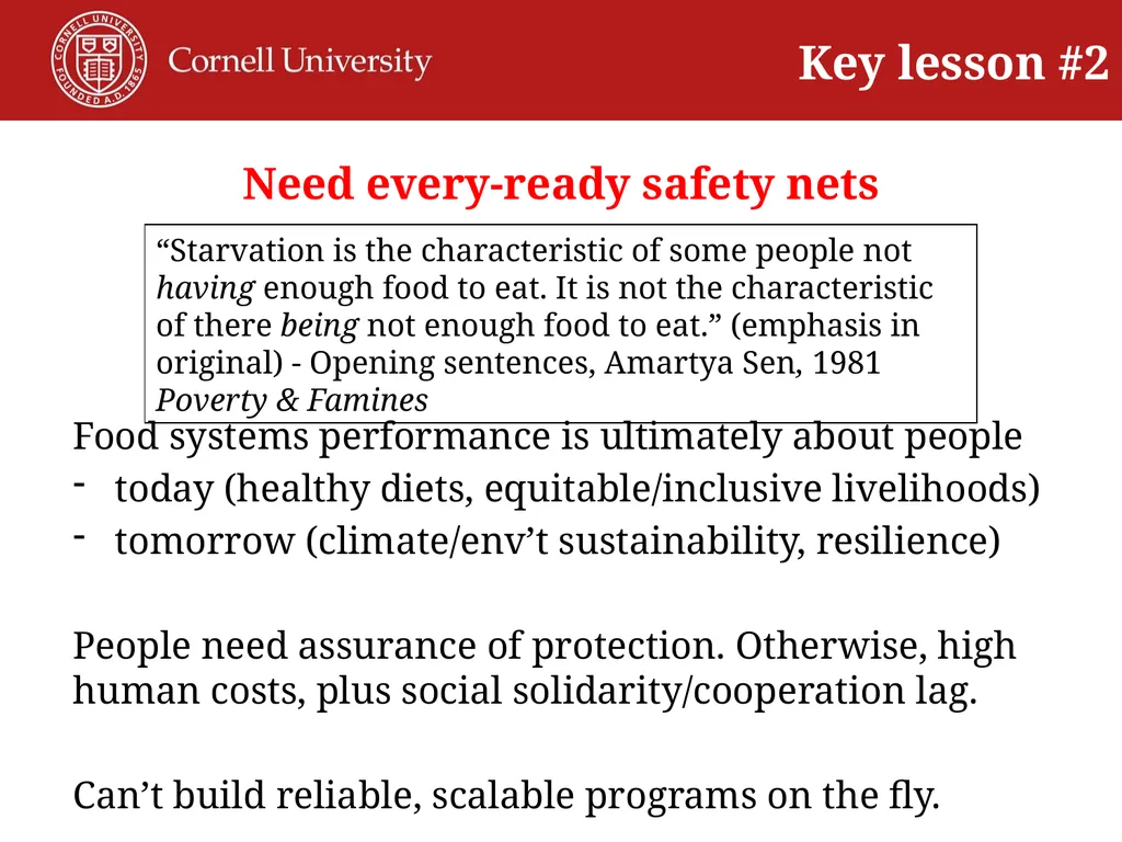 COVID Lessons for Agri-Food Systems Transformation - slide 5 of 18