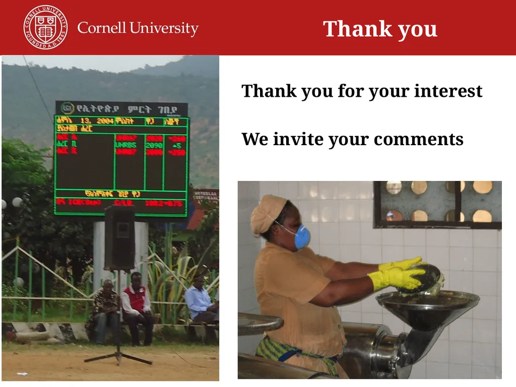 COVID Lessons for Agri-Food Systems Transformation - slide 18 of 18