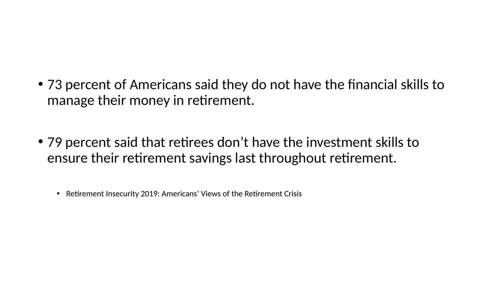 From Saving to Spending: Annuities and - slide 2 of 16