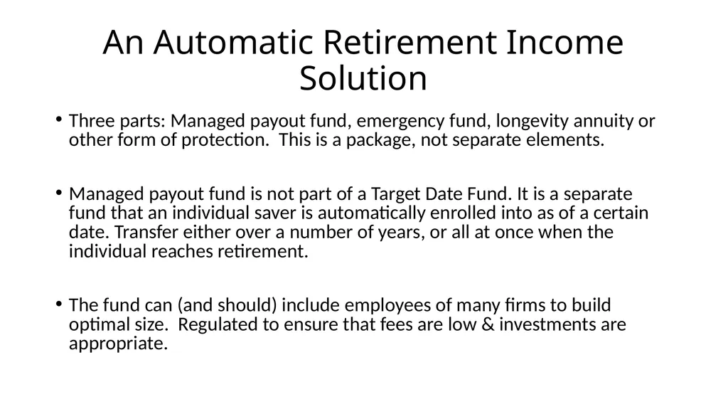 From Saving to Spending: Annuities and - slide 14 of 16