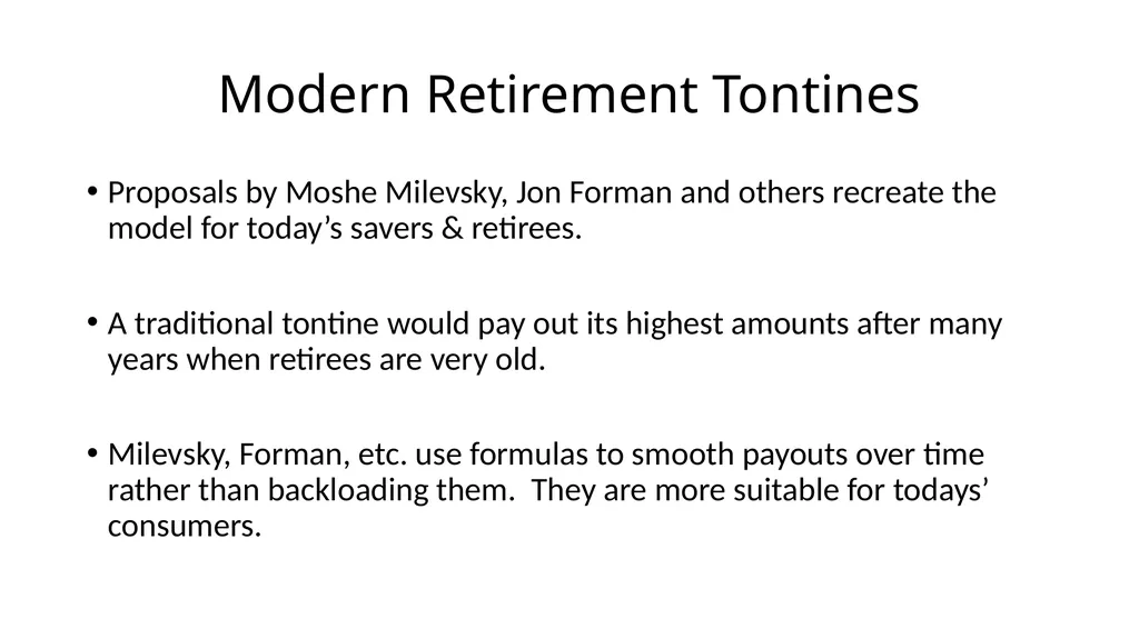 From Saving to Spending: Annuities and - slide 13 of 16