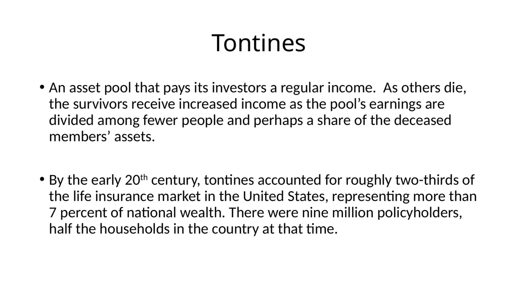 From Saving to Spending: Annuities and - slide 12 of 16