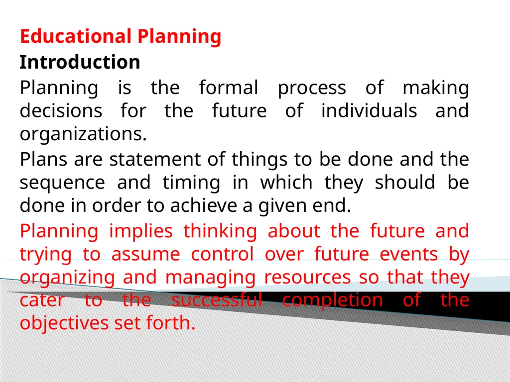 Educational Planning- India Ani Vadakke Purayil - slide 2 of 24