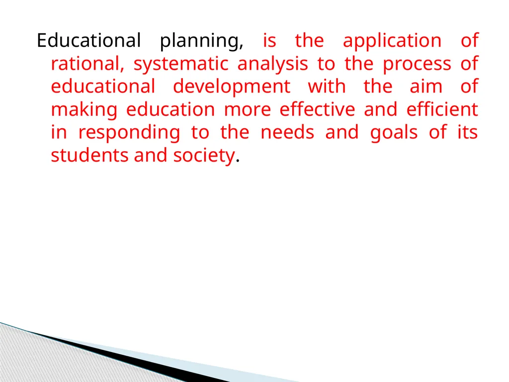 Educational Planning- India Ani Vadakke Purayil - slide 3 of 24