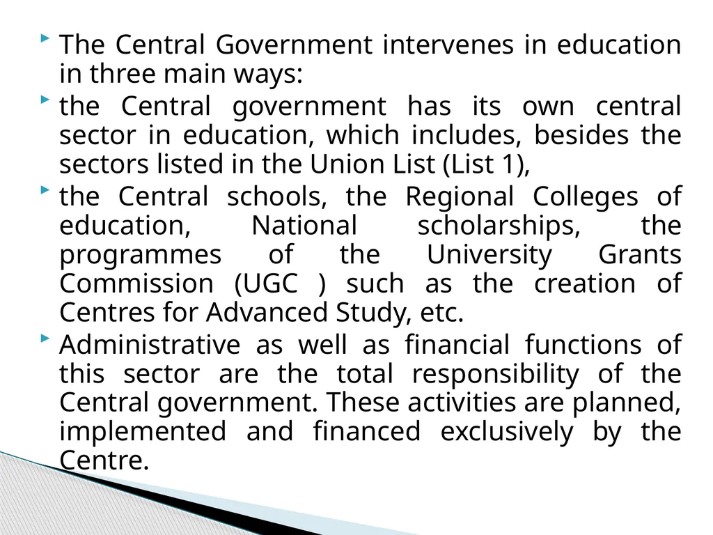 Educational Planning- India Ani Vadakke Purayil - slide 12 of 24