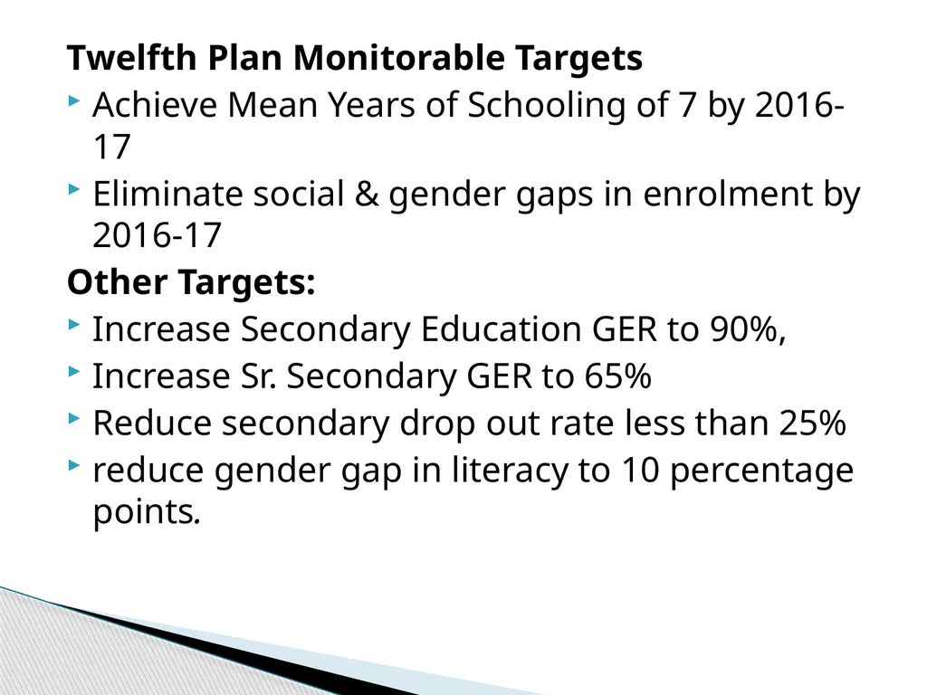 Educational Planning- India Ani Vadakke Purayil - slide 21 of 24