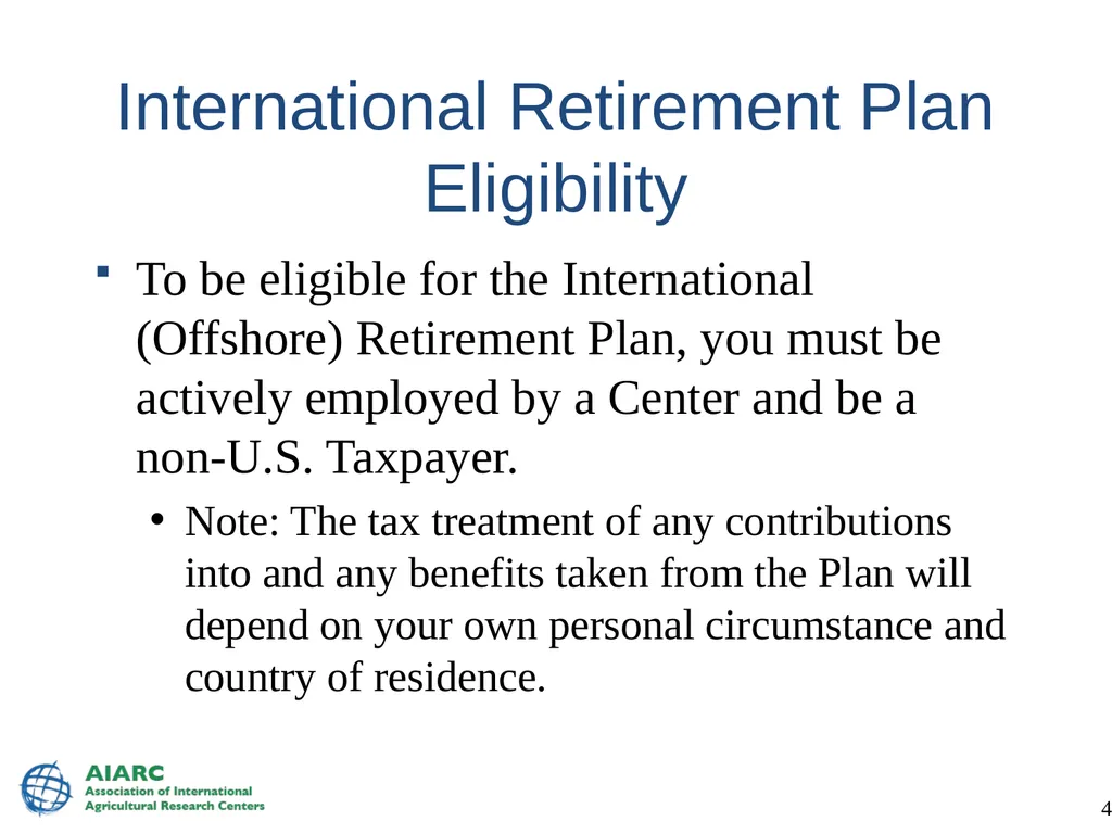 IARC Benefit Plans World Vegetable Center 14 June - slide 44 of 89