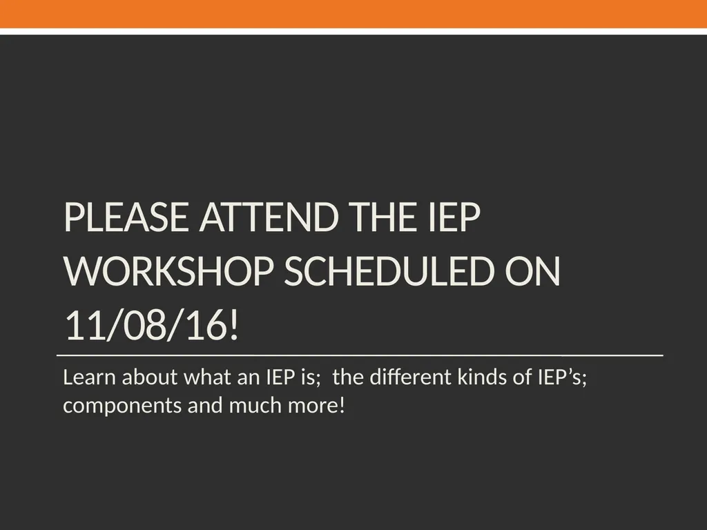 SPECIAL EDUCATION Presented by: Cindy Rodas, - slide 23 of 25