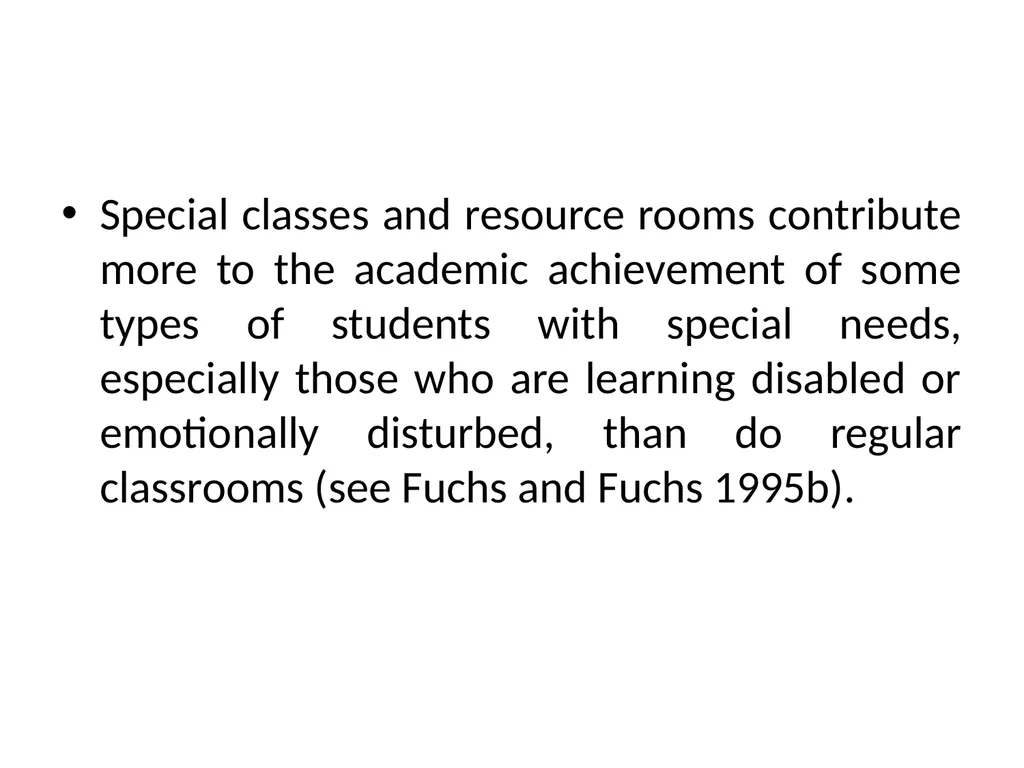 Special Education General education is the - slide 12 of 17